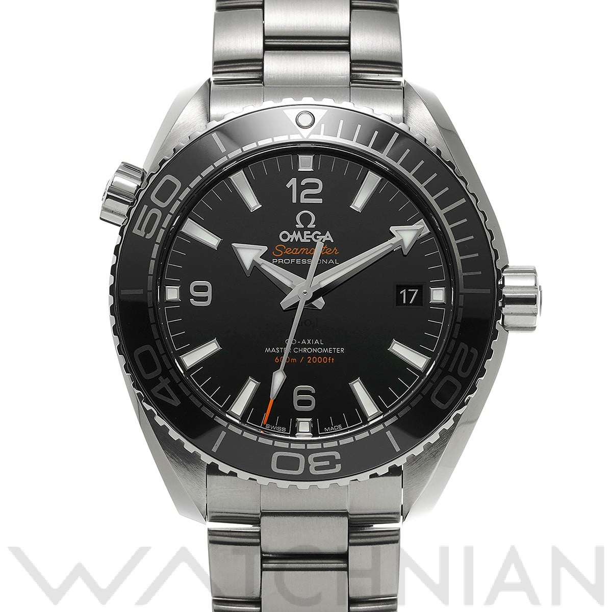 オメガ / OMEGA シーマスター プラネットオーシャン 600 コーアクシャル マスタークロノメーター 215.30.44.21.01.001 ブラック メンズ 時計 【中古】【wristwatch】