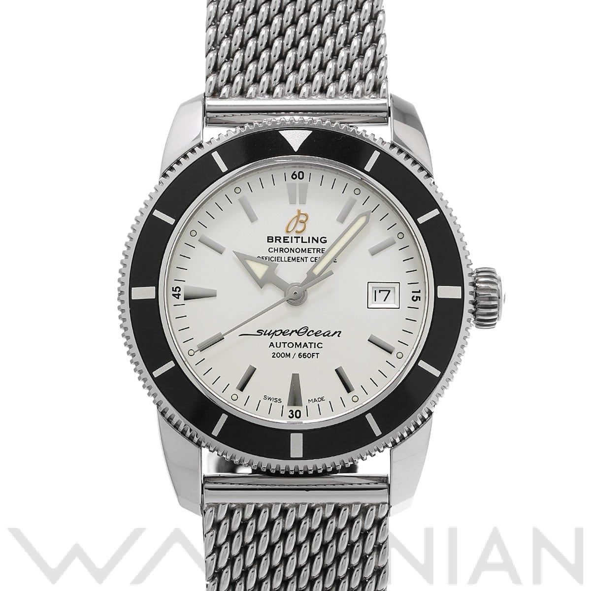 ブライトリング / BREITLING スーパーオーシャン ヘリテージ 42 A1732124/G717 シルバー メンズ 時計 【中古】【wristwatch】