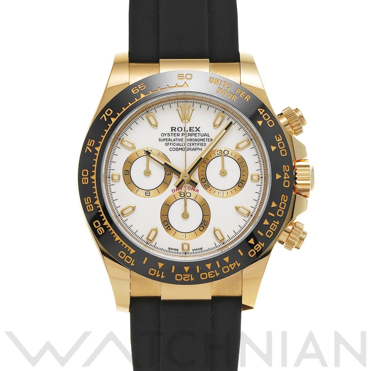 ロレックス コスモグラフ デイトナ 116518LN ホワイト メンズ 時計 【中古】【wristwatch】