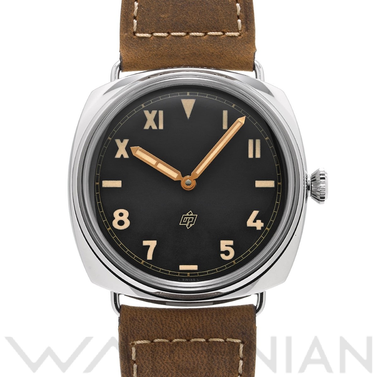 パネライ / PANERAI ラジオミール カリフォルニア 3デイズ アッチャイオ PAM00424 ブラック メンズ 時計 【中古】【wristwatch】