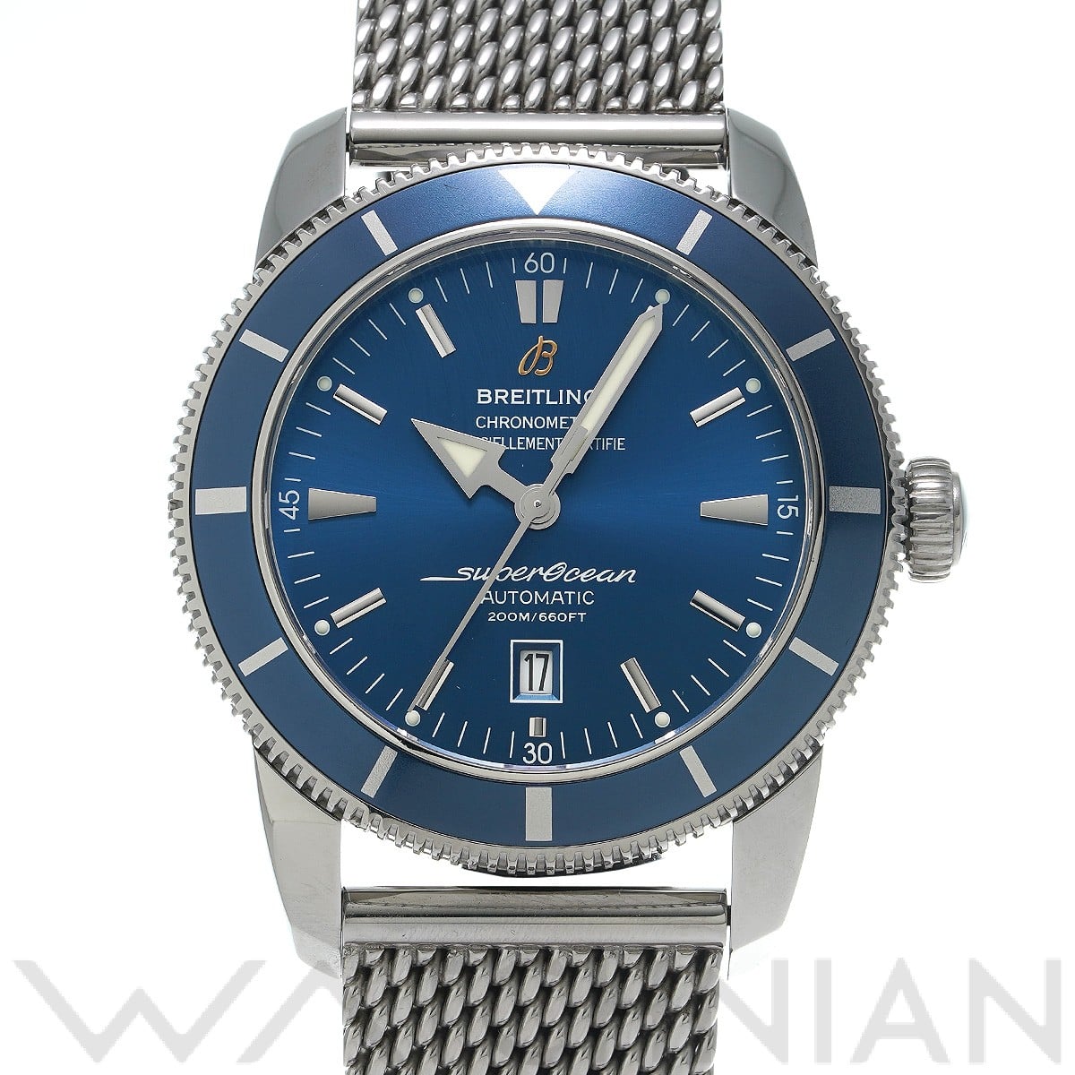 ブライトリング / BREITLING スーパーオーシャン ヘリテージ 46 A172C34OCA ブルー メンズ 時計 【中古】【wristwatch】