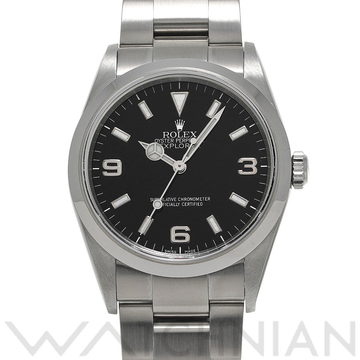 ロレックス エクスプローラー 114270 ブラック メンズ 時計 【中古】【wristwatch】