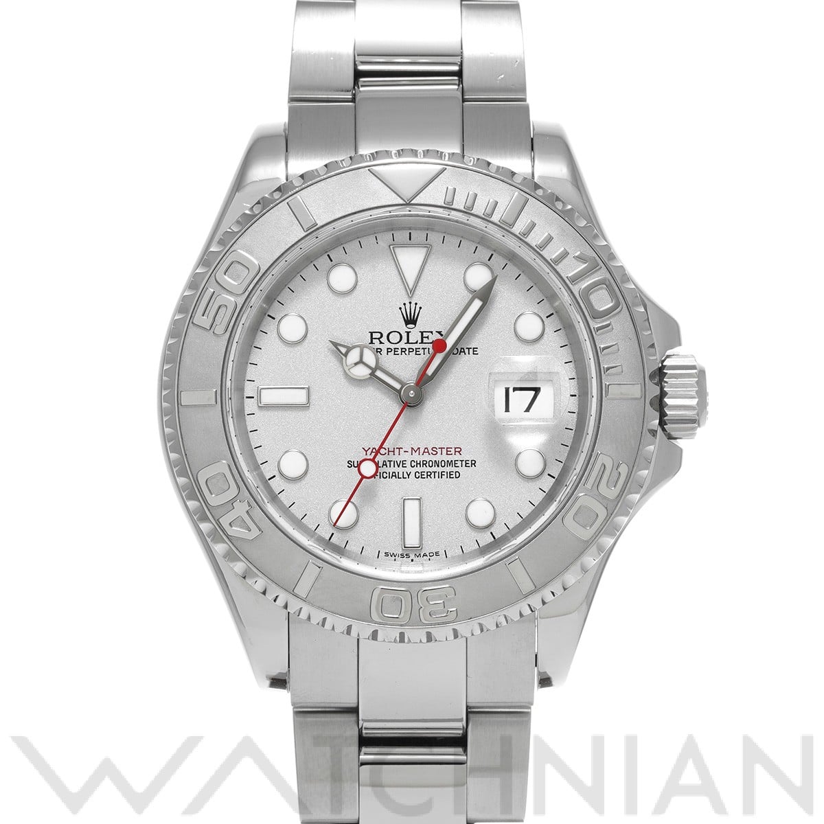 ロレックス ヨットマスター ロレジウム 16622 グレー メンズ 時計 【中古】【wristwatch】