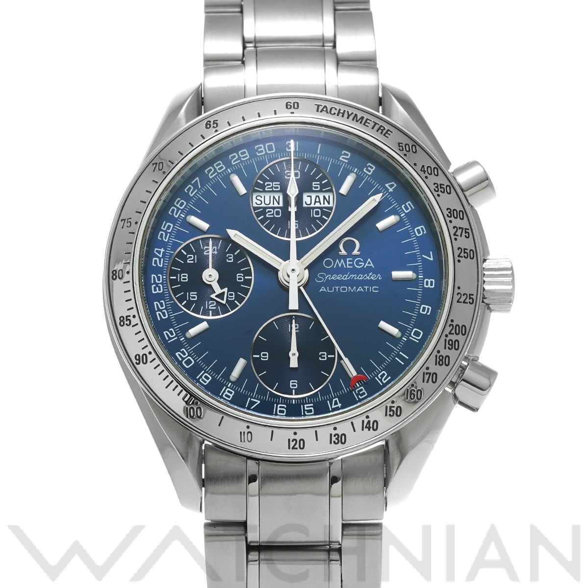 オメガ / OMEGA スピードマスター トリプルカレンダー 3523.80 ブルー メンズ 時計 【中古】【wristwatch】