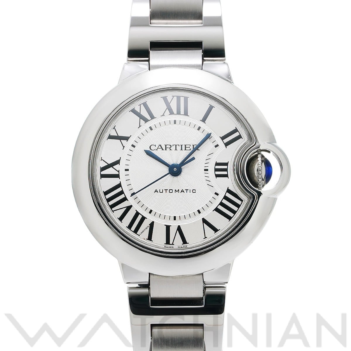 カルティエ / CARTIER バロンブルー ドゥ カルティエ 33mm WSBB0044 シルバー レディース 時計 【中古】【wristwatch】