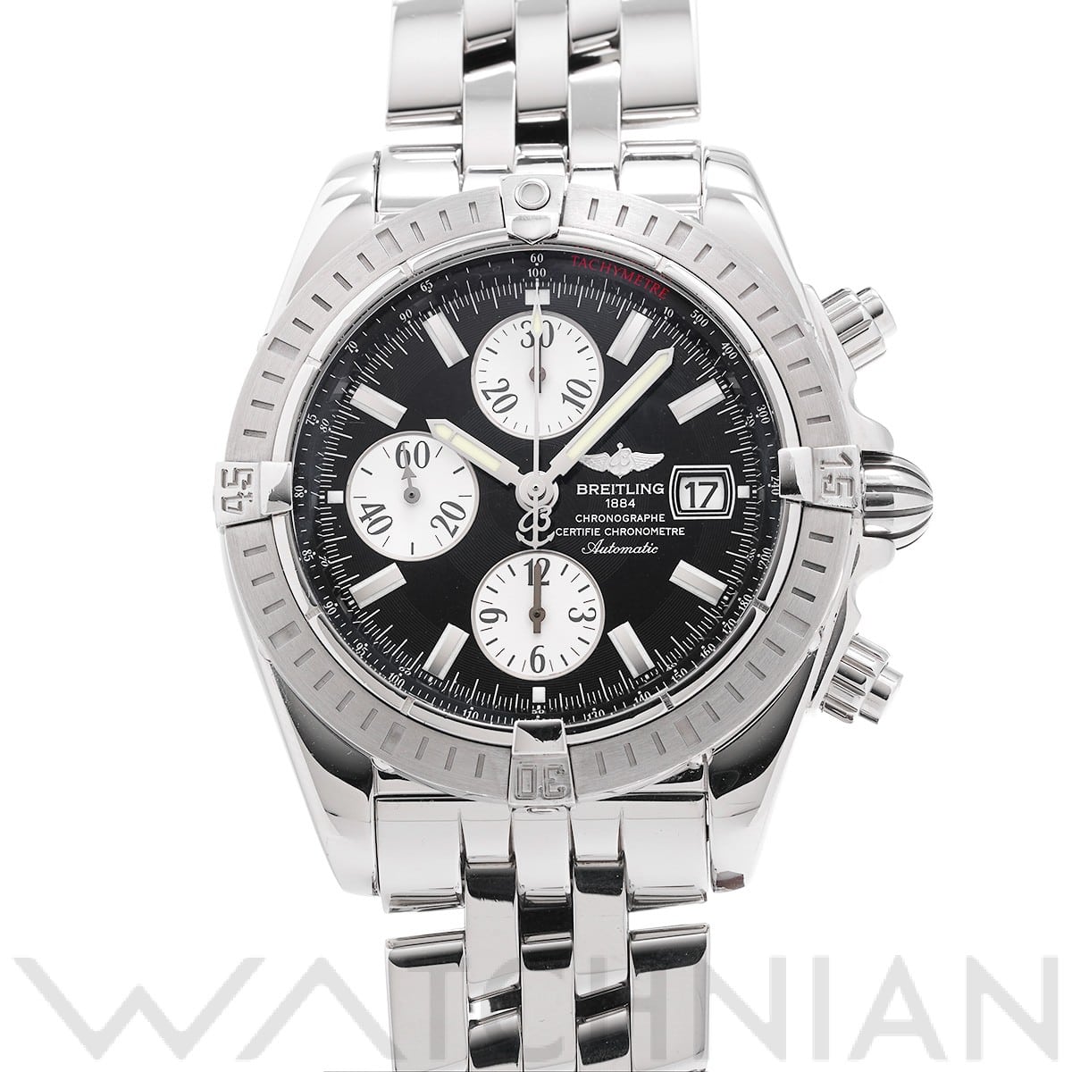ブライトリング クロノマット エボリューション A13356 ブラック/シルバー メンズ 時計 【中古】【wristwatch】