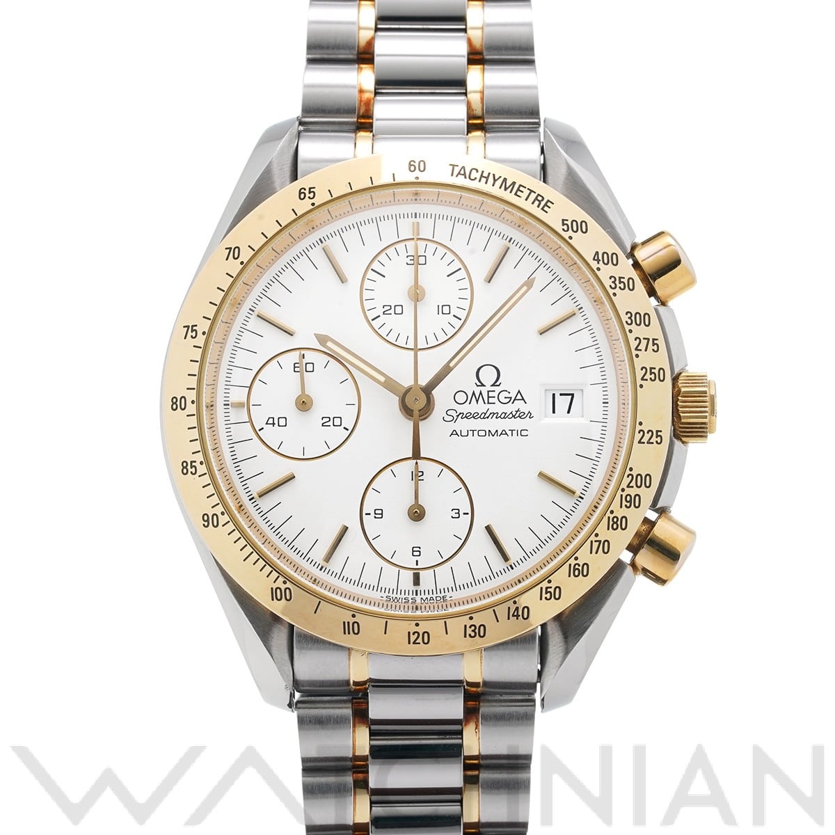 オメガ スピードマスター デイト 3311.20 ホワイト メンズ 時計 【中古】【wristwatch】