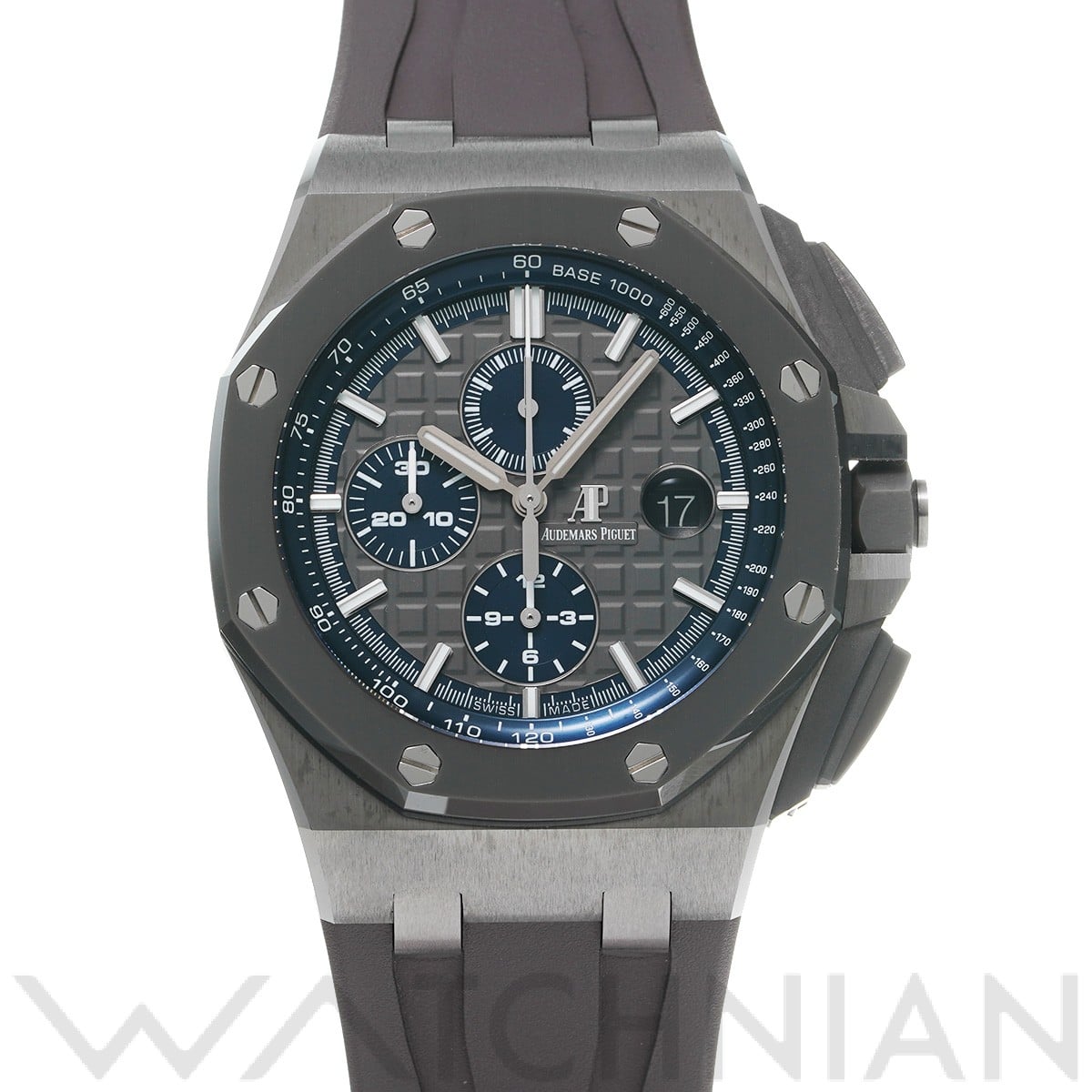 オーデマ ピゲ ロイヤルオーク オフショア クロノグラフ 26400IO.OO.A004CA.02 グレー/ブルー メンズ 時計 【中古】【wristwatch】