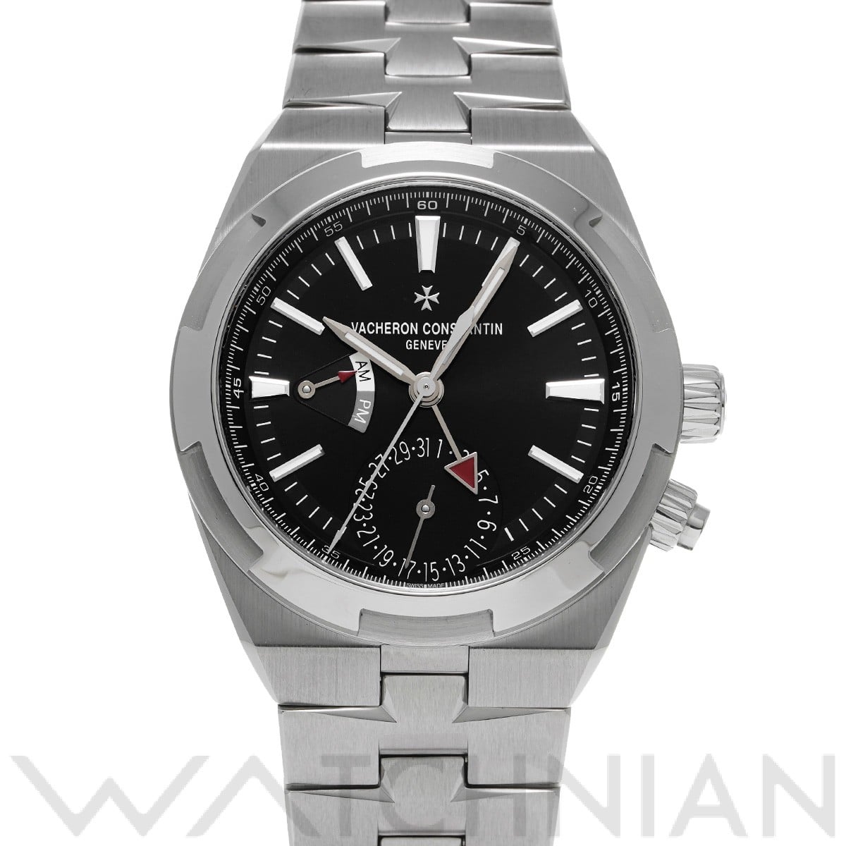 ヴァシュロン コンスタンタン オーバーシーズ デュアルタイム 7900V/110A-B546 ブラック メンズ 時計 【中古】【wristwatch】
