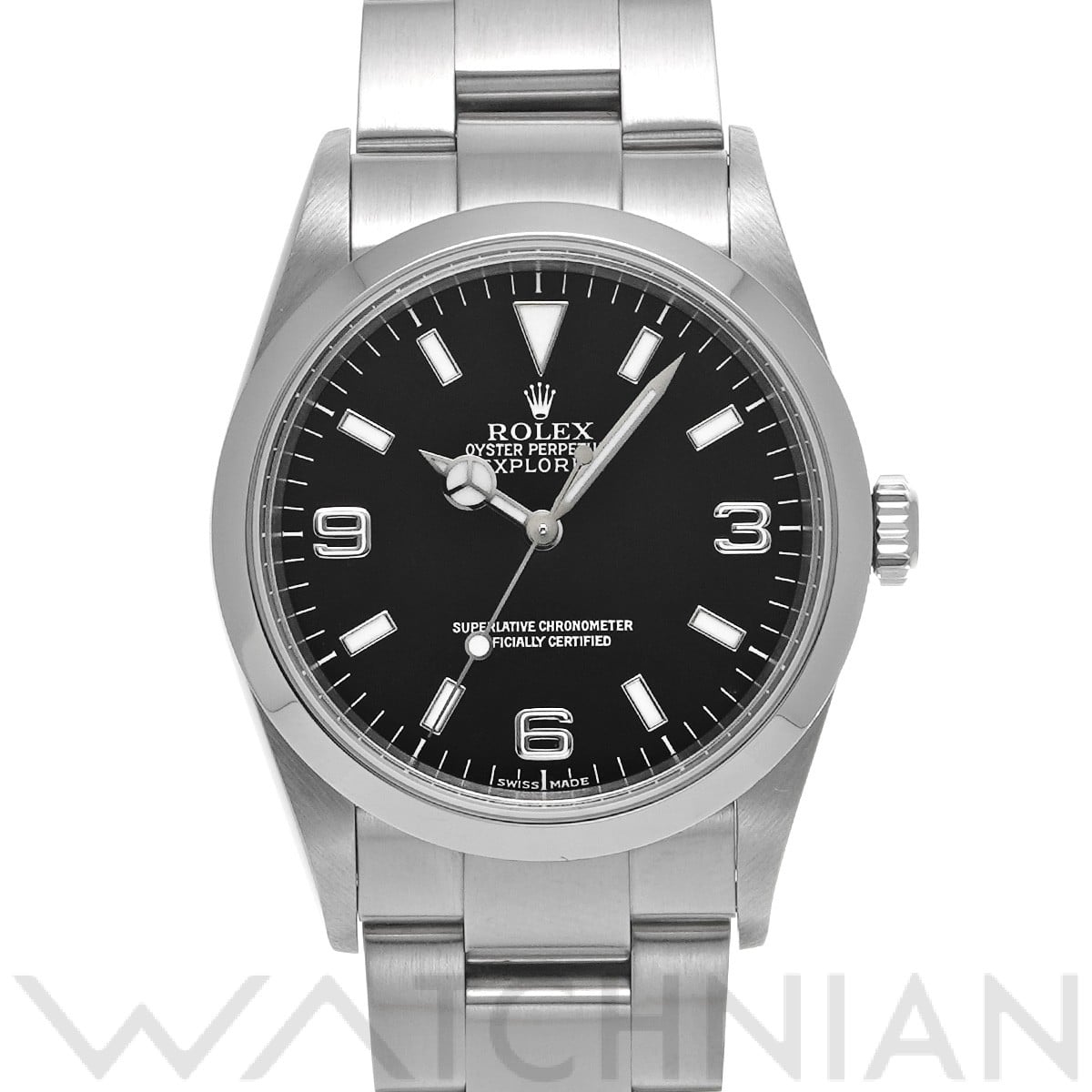 ロレックス エクスプローラー 114270 ブラック メンズ 時計 【中古】【wristwatch】