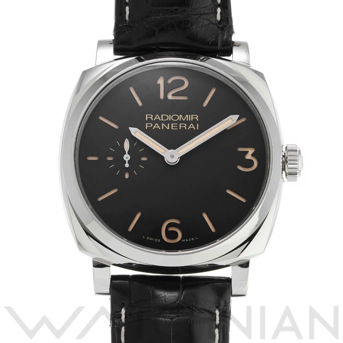 パネライ / PANERAI ラジオミール 1940 PAM00512 ブラック メンズ 時計 【中古】【wristwatch】