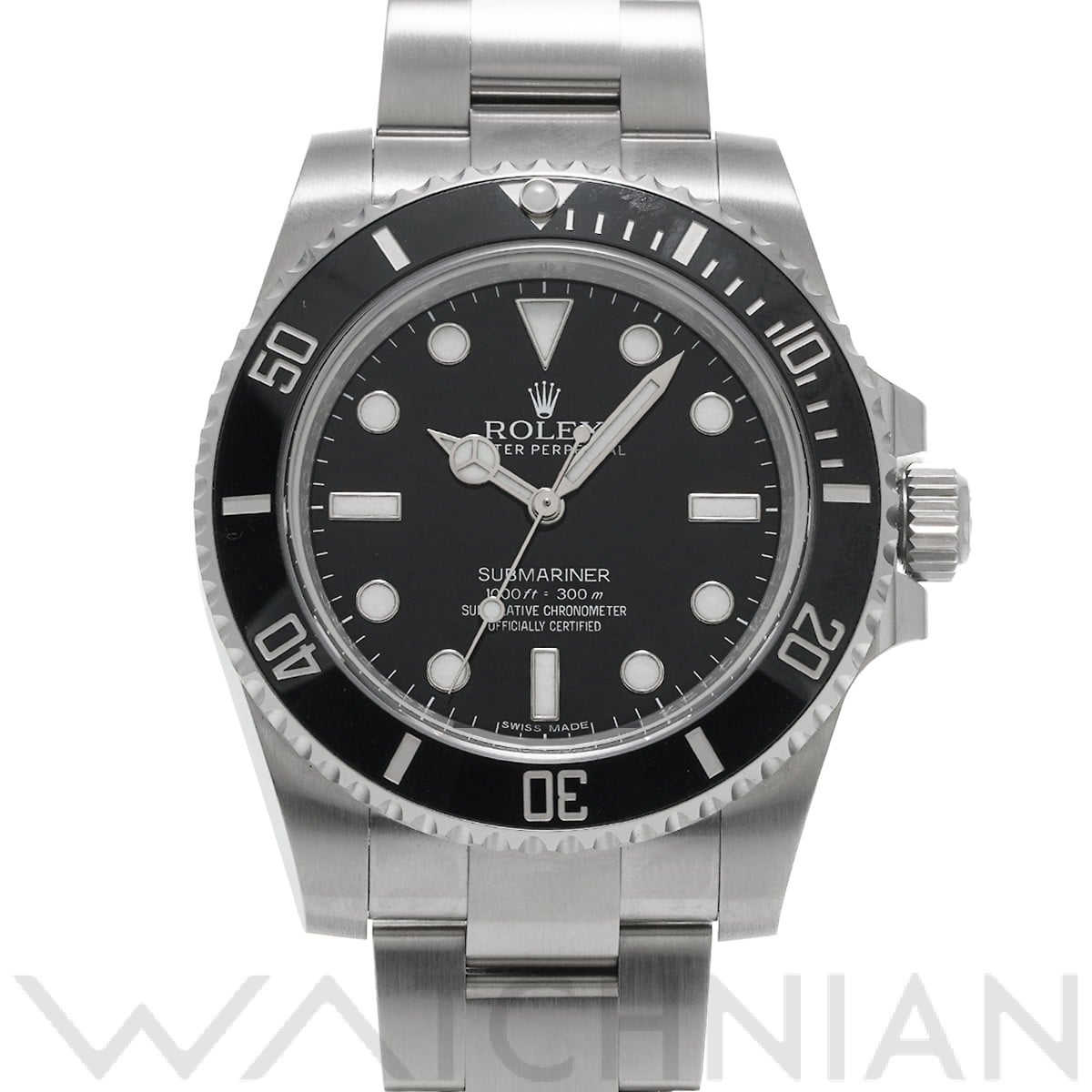 ロレックス サブマリーナ 114060 ブラック メンズ 時計 【中古】【wristwatch】