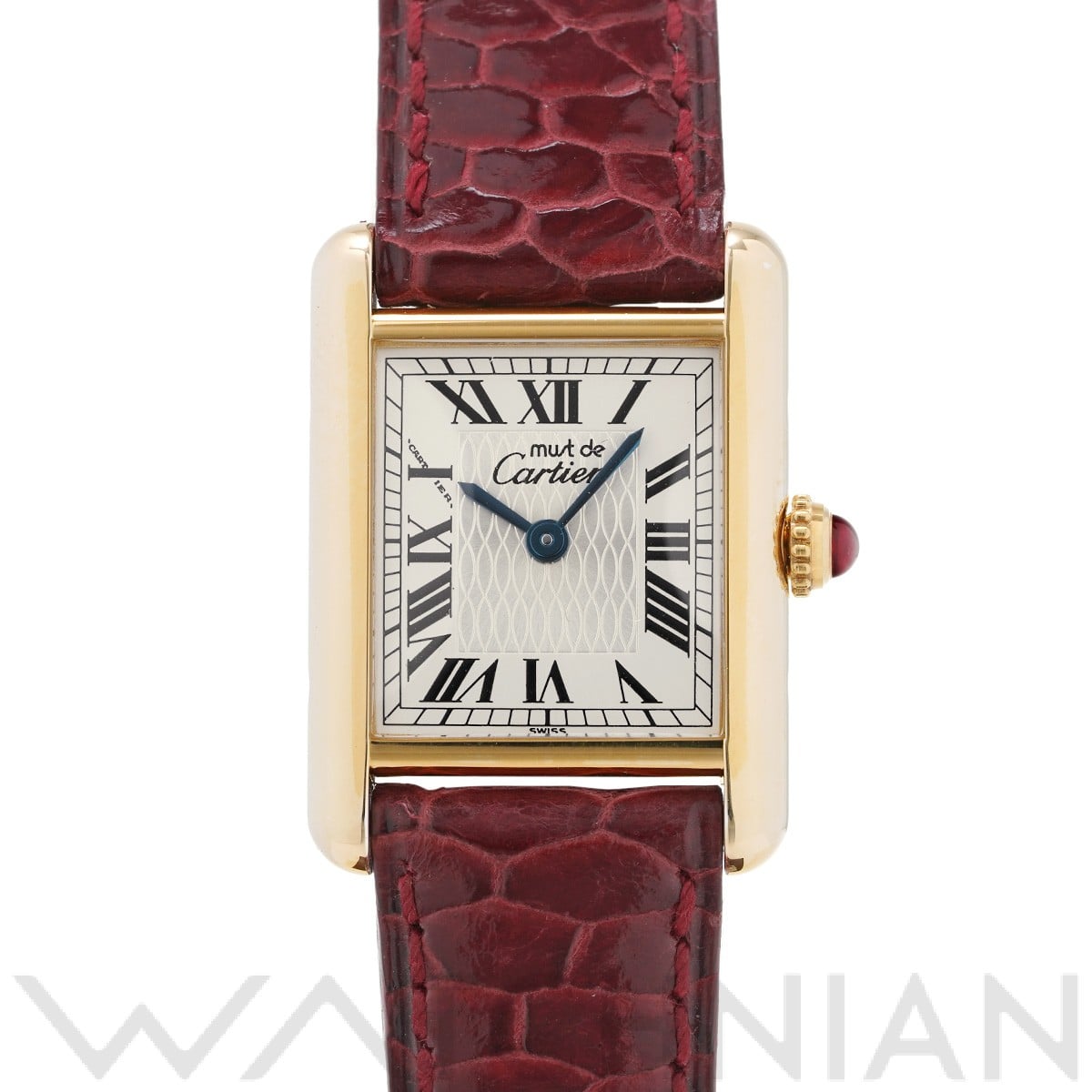 カルティエ / CARTIER マストタンク SM 150th W1010195 シルバー レディース 時計 【中古】【wristwatch】