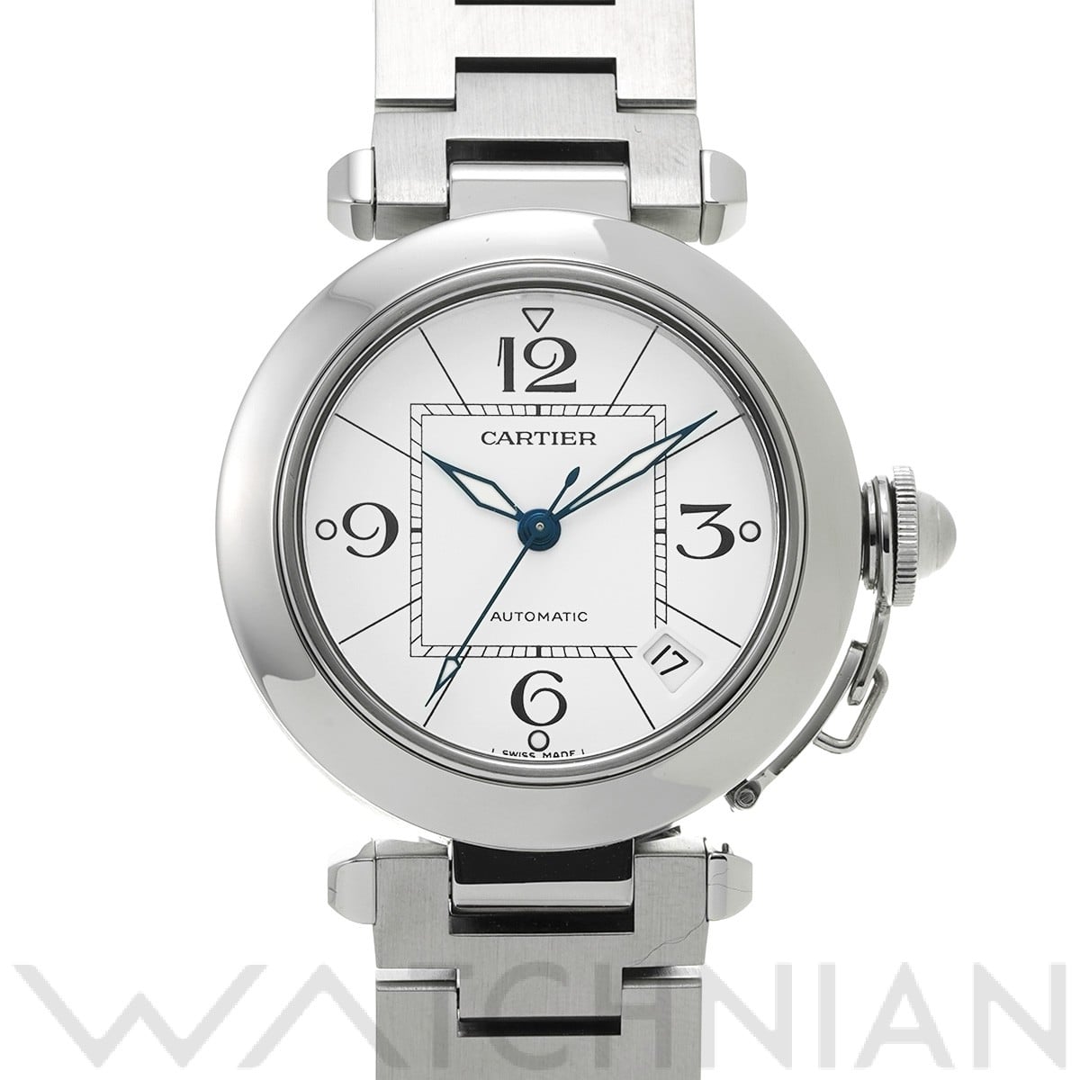 カルティエ / CARTIER パシャC W31074M7 ホワイト ユニセックス 時計 【中古】【wristwatch】