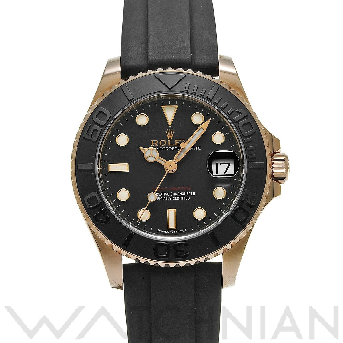 ロレックス / ROLEX ヨットマスター 37 268655 ブラック ユニセックス 時計 【中古】【wristwatch】