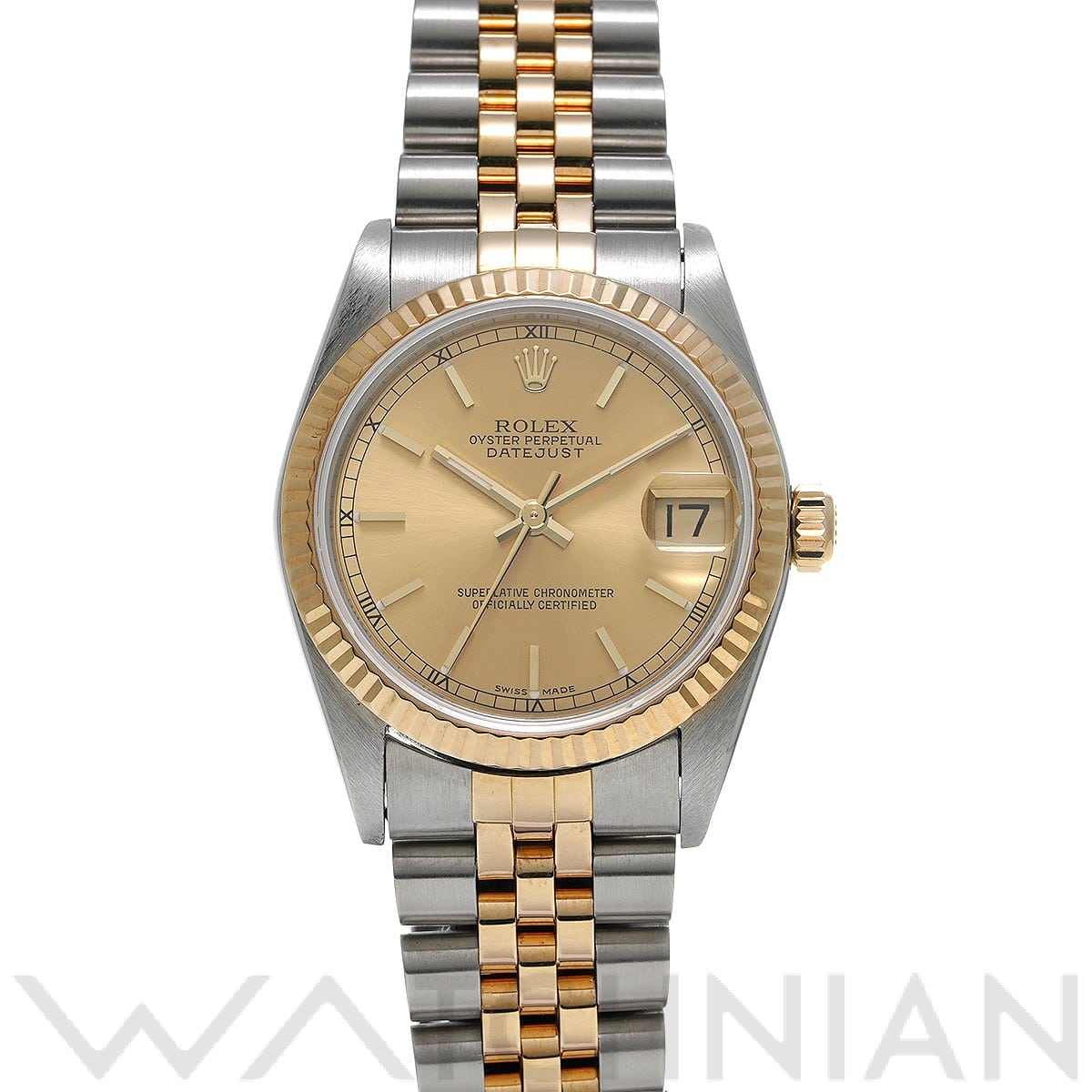 ロレックス / ROLEX デイトジャスト 68273 シャンパン ユニセックス 時計 【中古】【wristwatch】