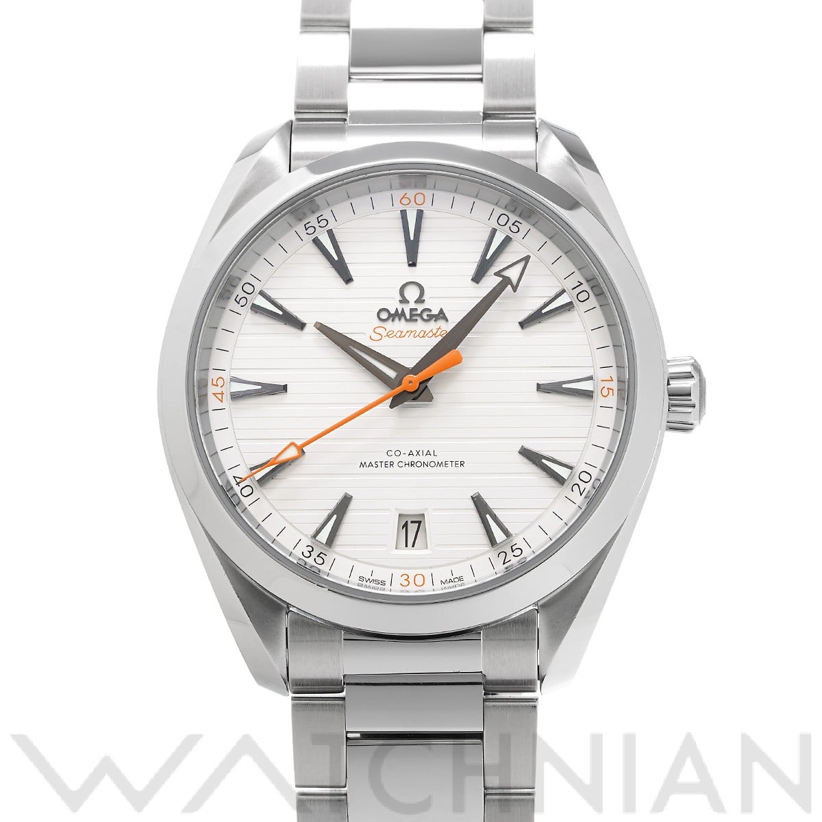 オメガ / OMEGA シーマスター アクアテラ コーアクシャル マスタークロノメーター 220.10.41.21.02.001 シルバー メンズ 時計 【中古】【wristwatch】