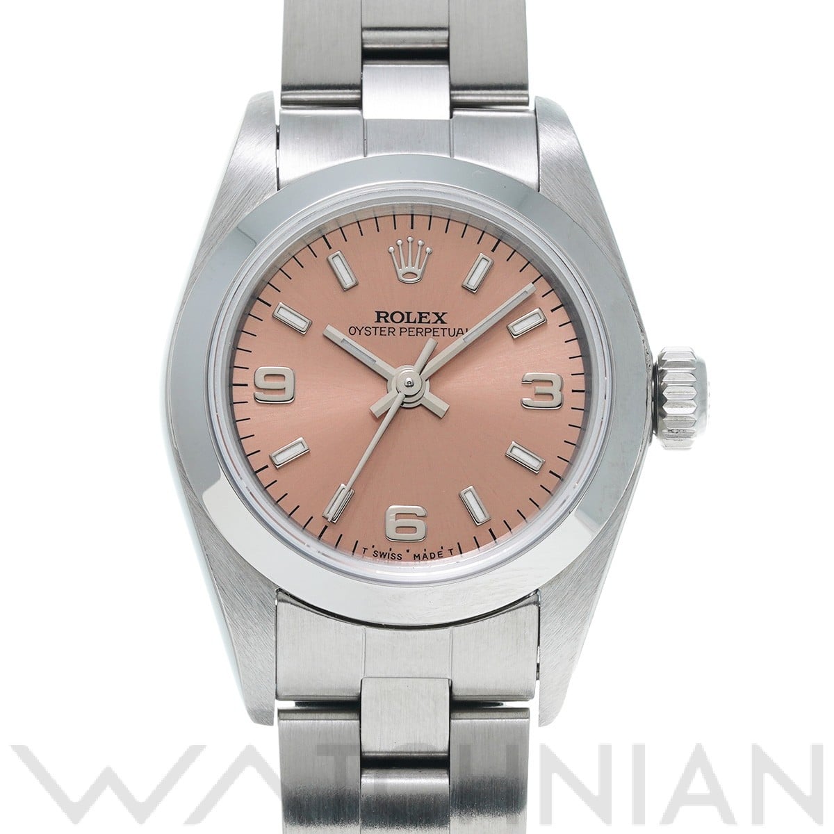 ロレックス / ROLEX オイスターパーペチュアル 67180 ピンク レディース 時計 【中古】【wristwatch】