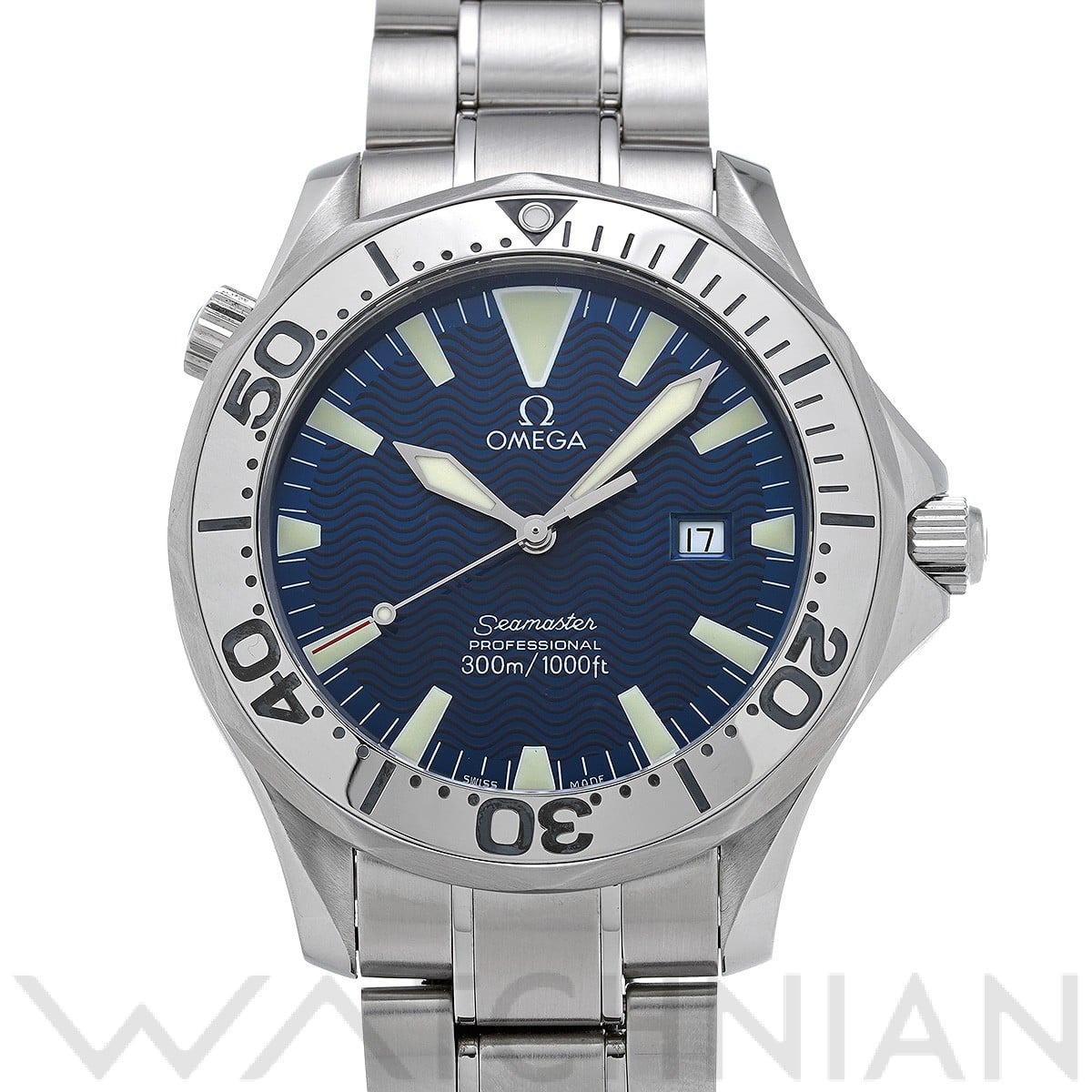 オメガ / OMEGA シーマスター プロフェッショナル 300 2265.80 ブルー メンズ 時計 【中古】【wristwatch】