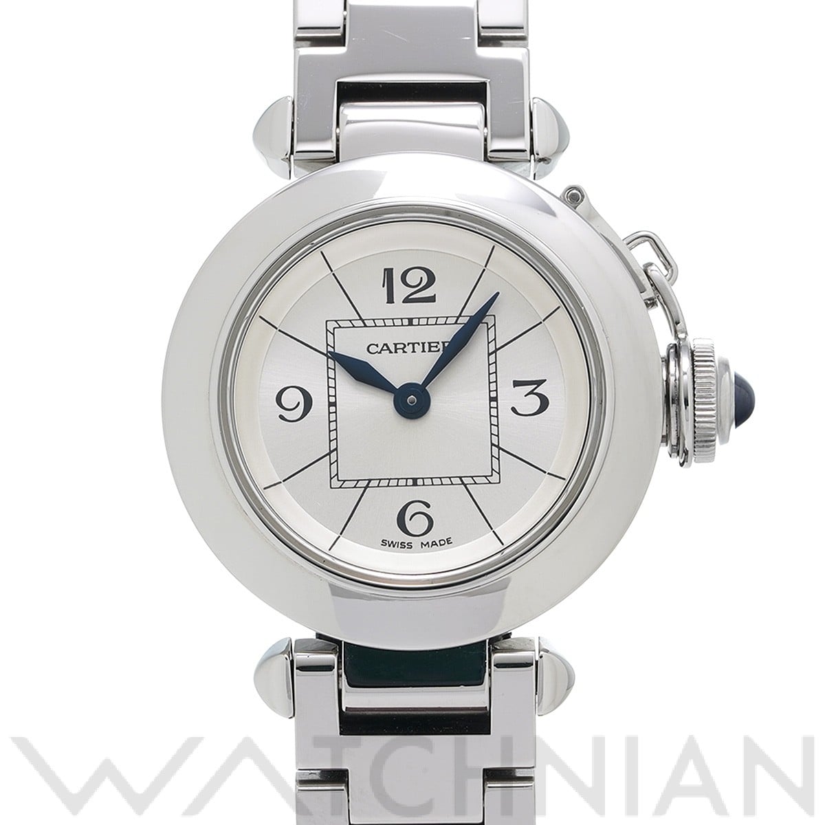 カルティエ / CARTIER ミスパシャ W3140007 シルバー レディース 時計 【中古】【wristwatch】
