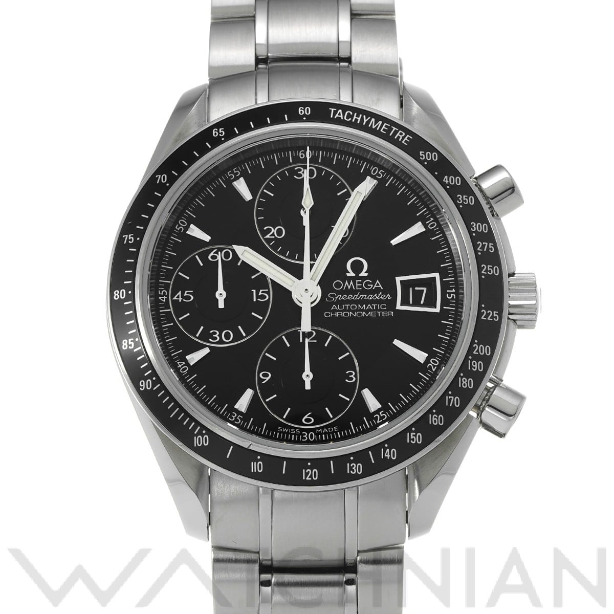オメガ スピードマスター デイト 3210.50 ブラック メンズ 時計 【中古】【wristwatch】
