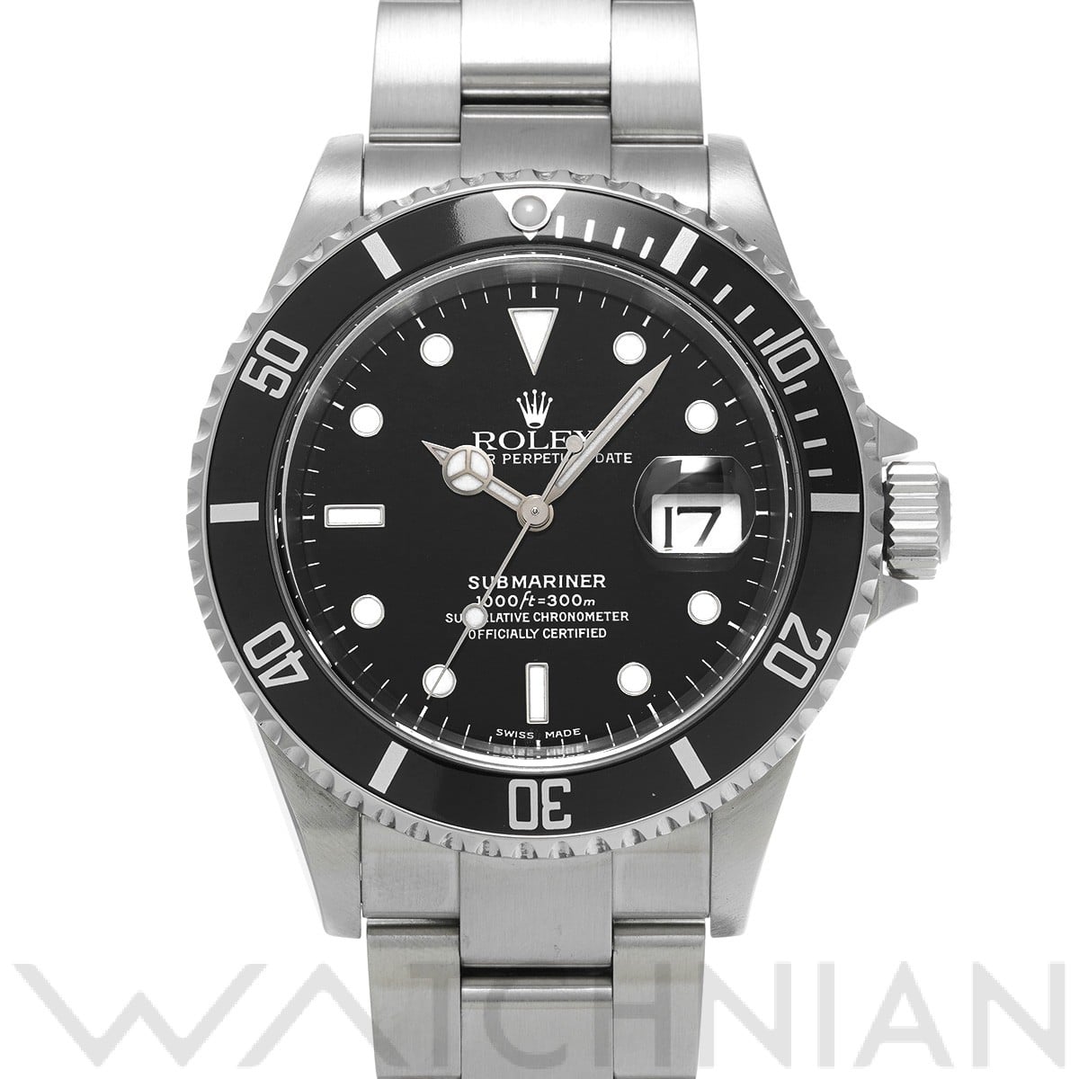 ロレックス / ROLEX サブマリーナ デイト 16610 ブラック メンズ 時計 【中古】【wristwatch】