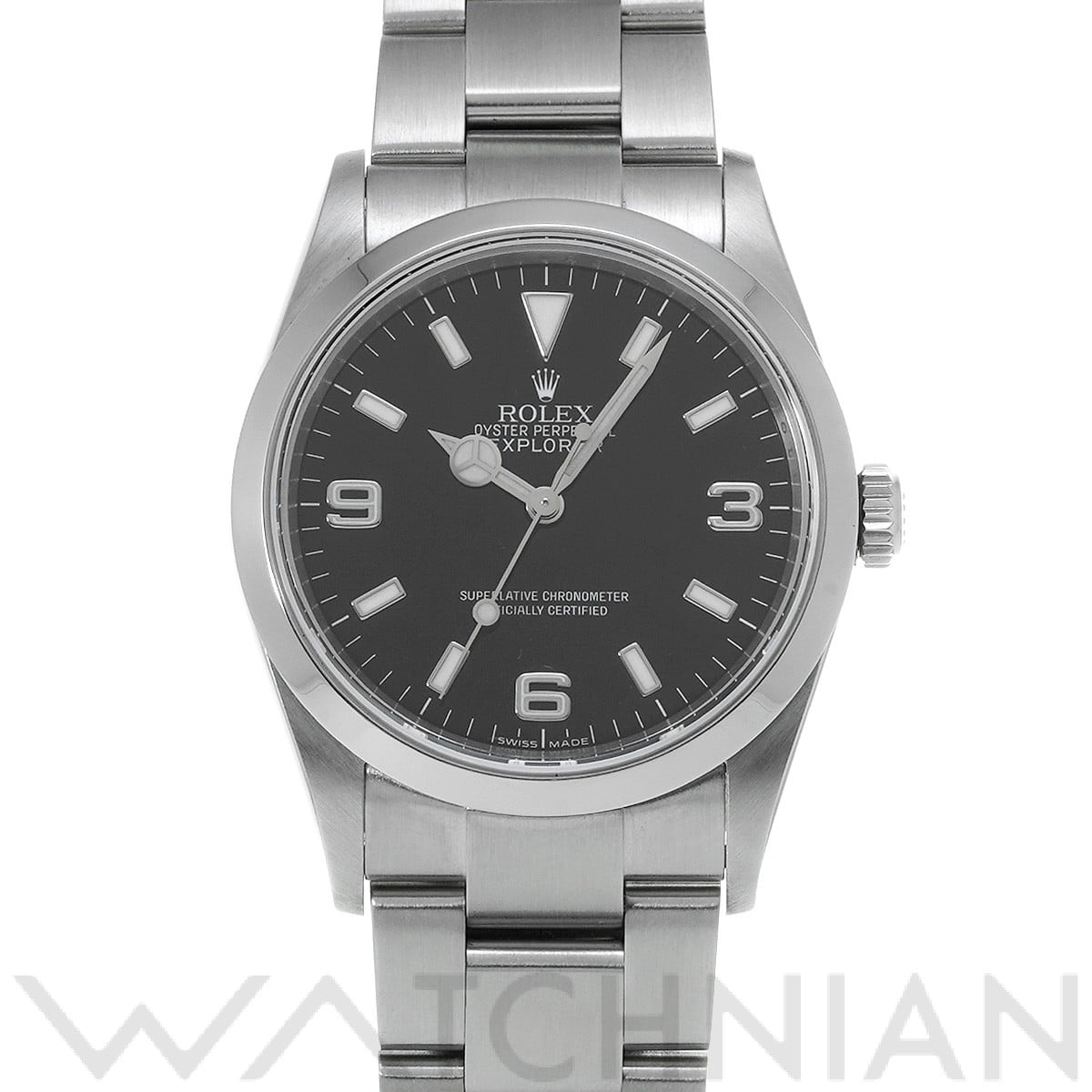 ロレックス エクスプローラー 114270 ブラック メンズ 時計 【中古】【wristwatch】