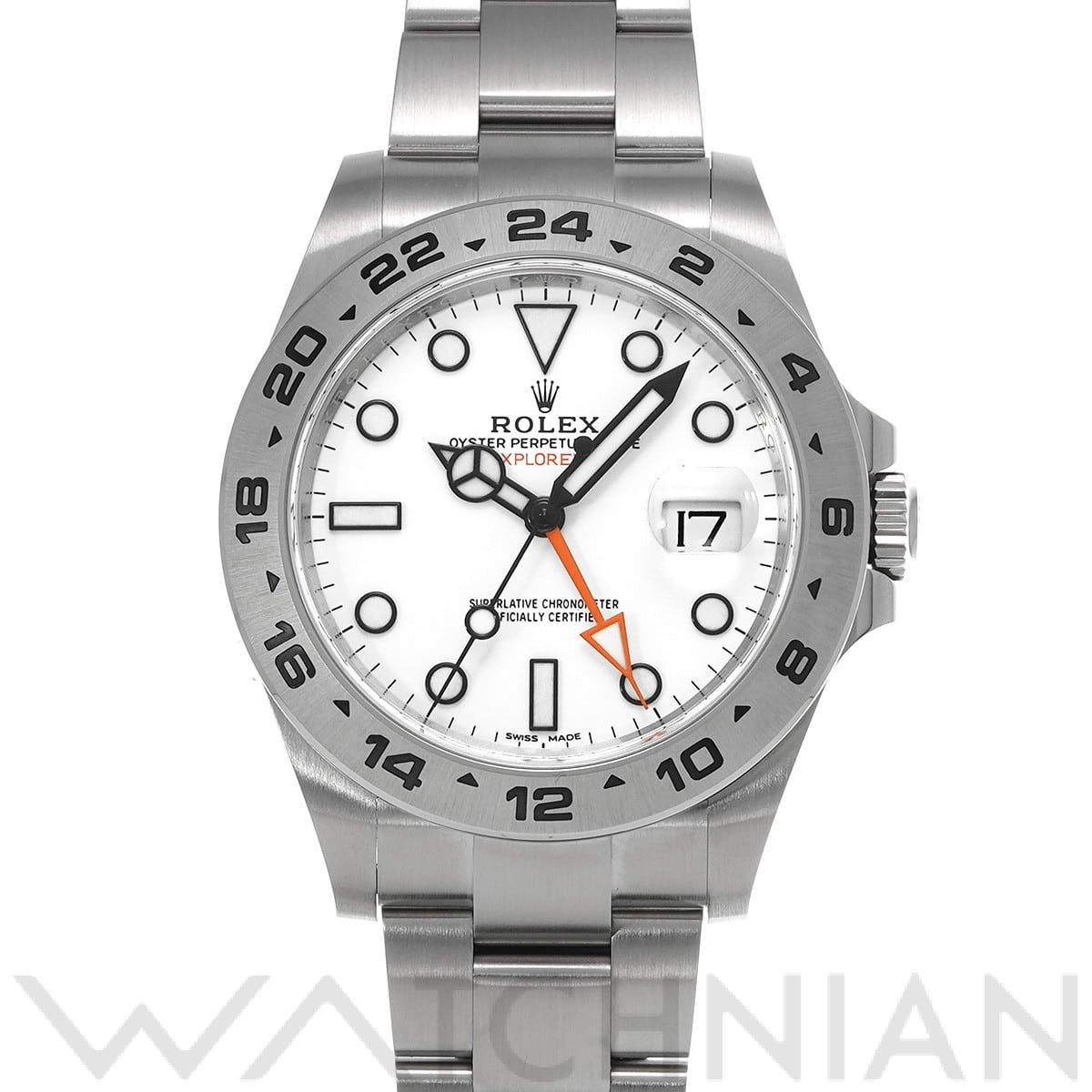 ロレックス エクスプローラーII 216570 ホワイト メンズ 時計 【中古】【wristwatch】