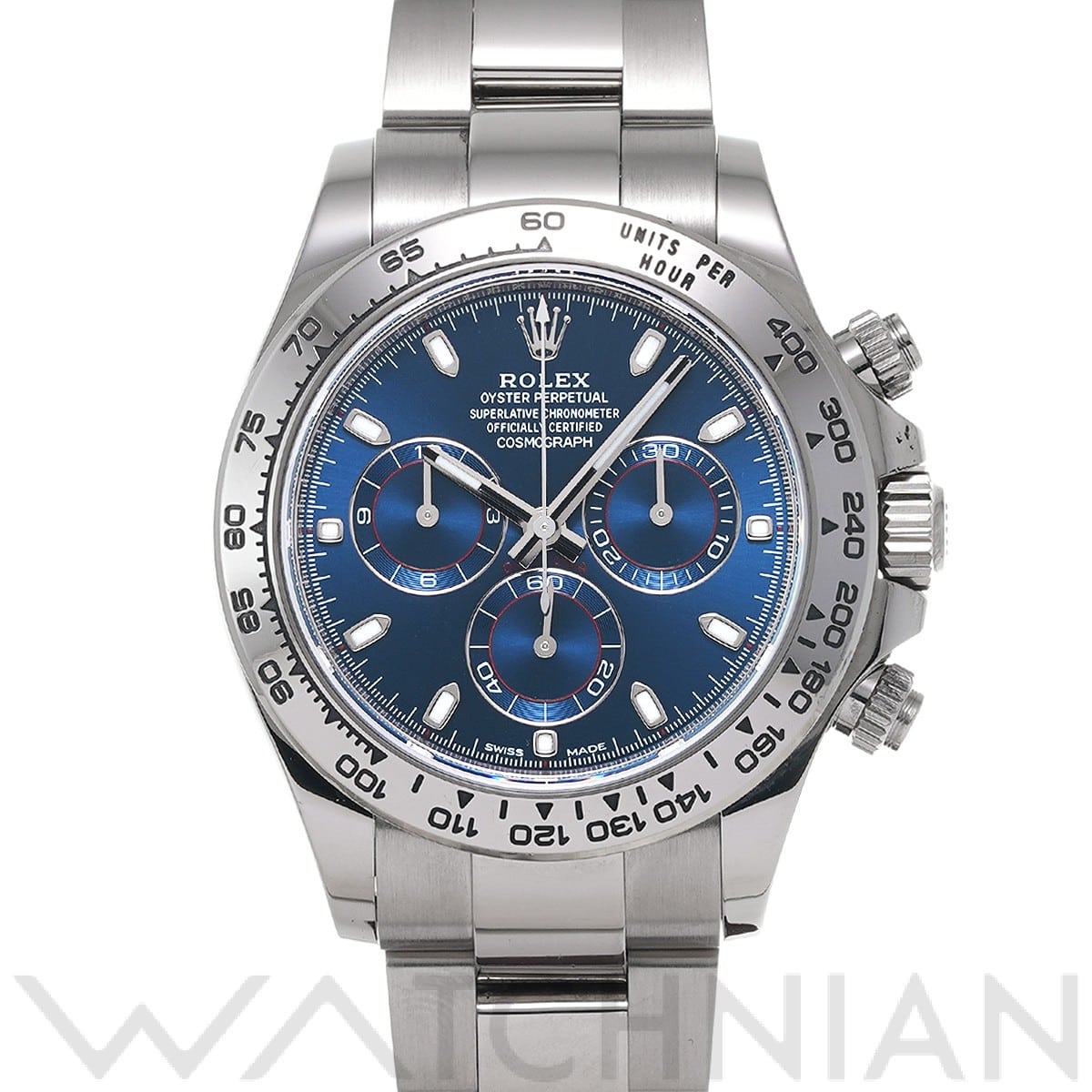 ロレックス コスモグラフ デイトナ 116509 ブライトブルー メンズ 時計 【中古】【wristwatch】