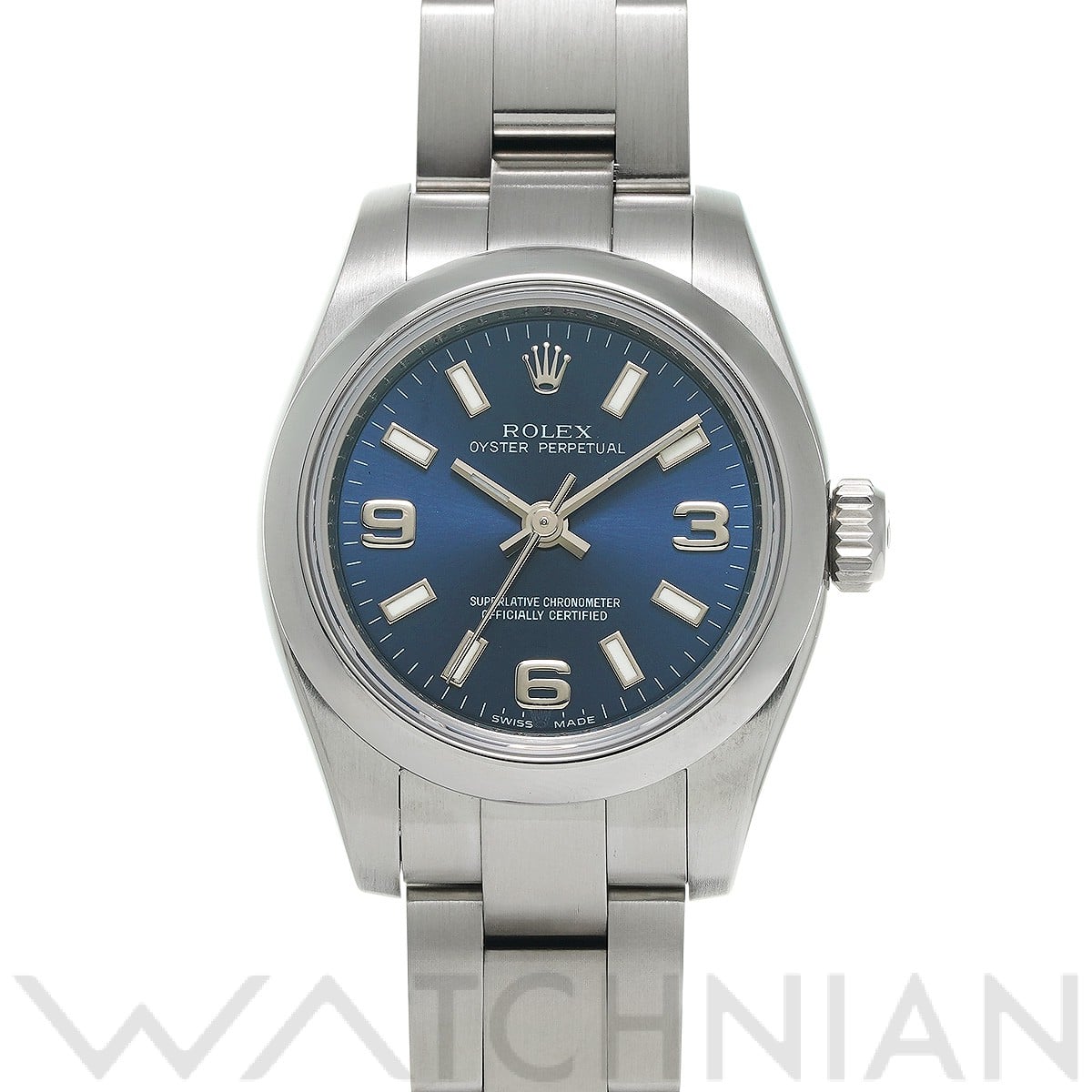 ロレックス / ROLEX オイスターパーペチュアル 26 176200 ブルー レディース 時計 【中古】【wristwatch】