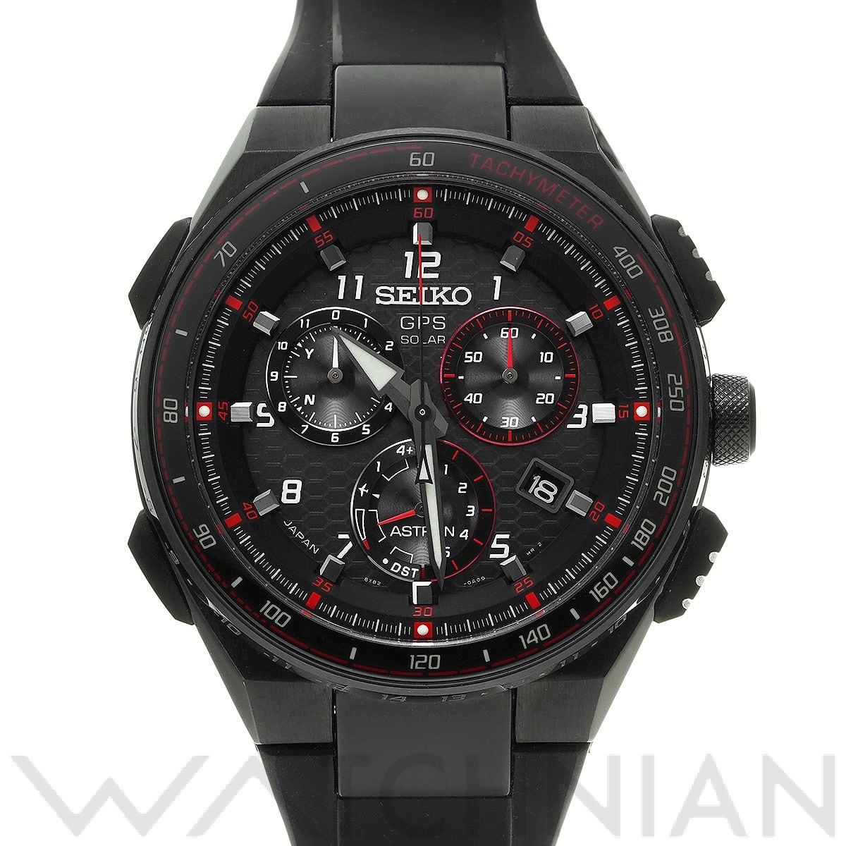 セイコー アストロン SBXB165 ブラック メンズ 時計 【中古】【wristwatch】