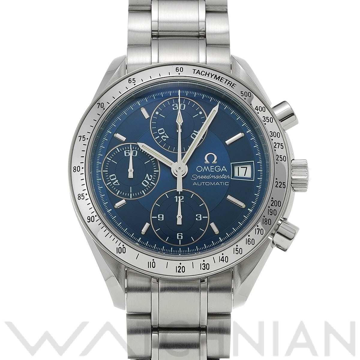オメガ / OMEGA スピードマスター デイト 3513.80 ブルー メンズ 時計 【中古】【wristwatch】
