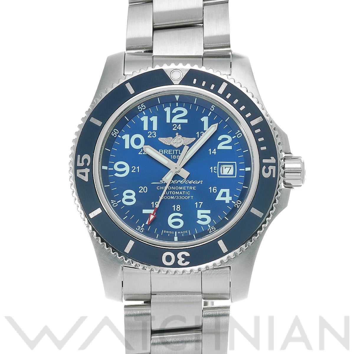 ブライトリング / BREITLING スーパーオーシャン II 44 A17392D8/C910 ブルー メンズ 時計 【中古】【wristwatch】
