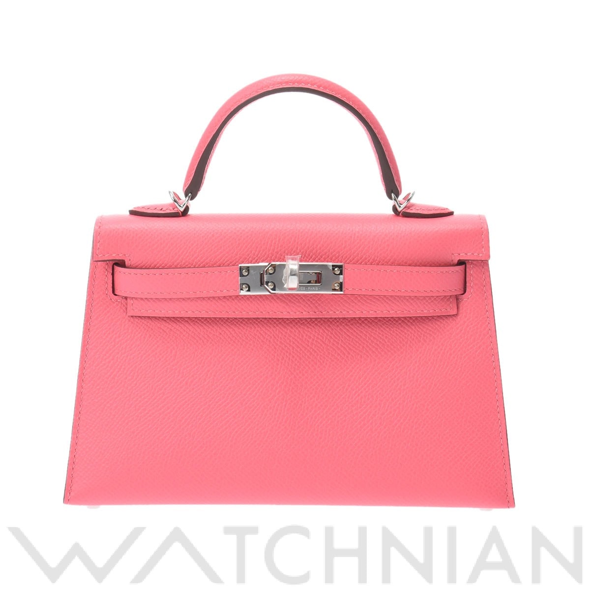 エルメス / HERMES ミニケリー2 ローズアザレ/パラジウム金具 ヴォーエプソン レディース バッグ 【新品】【bag】