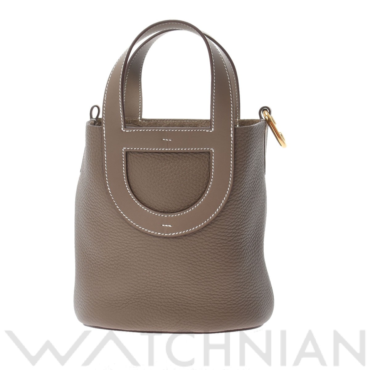 エルメス インザループ18 エトゥープ/ゴールド金具 トリヨンクレマンス レディース バッグ 【新品】【bag】