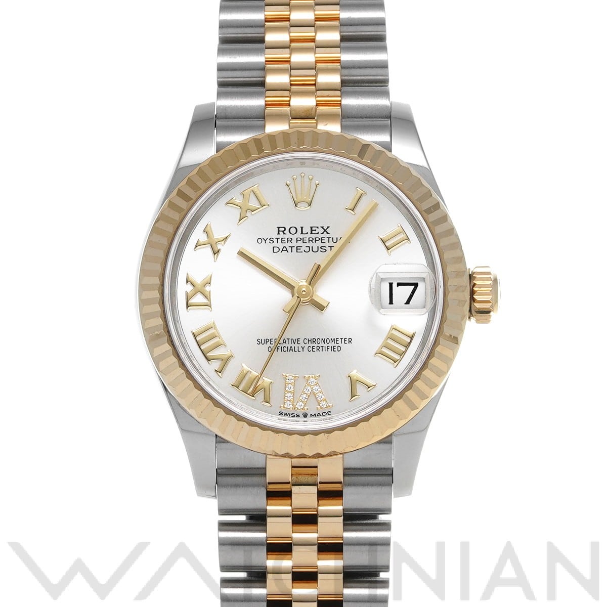 ロレックス デイトジャスト 31 278273 シルバー/ダイヤモンド ユニセックス 時計 【中古】【wristwatch】