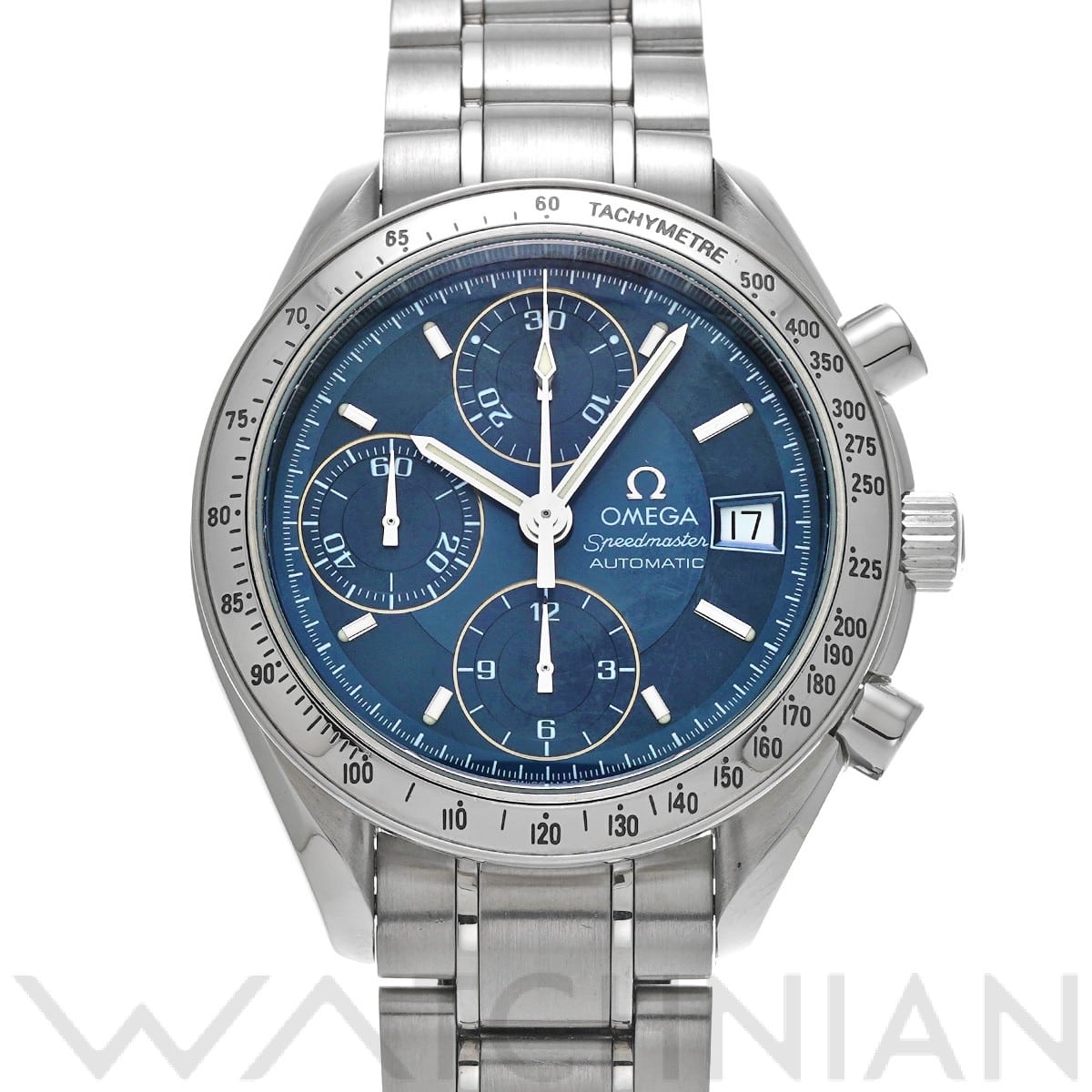 オメガ / OMEGA スピードマスター デイト 3513.80 ブルー メンズ 時計 【中古】【wristwatch】