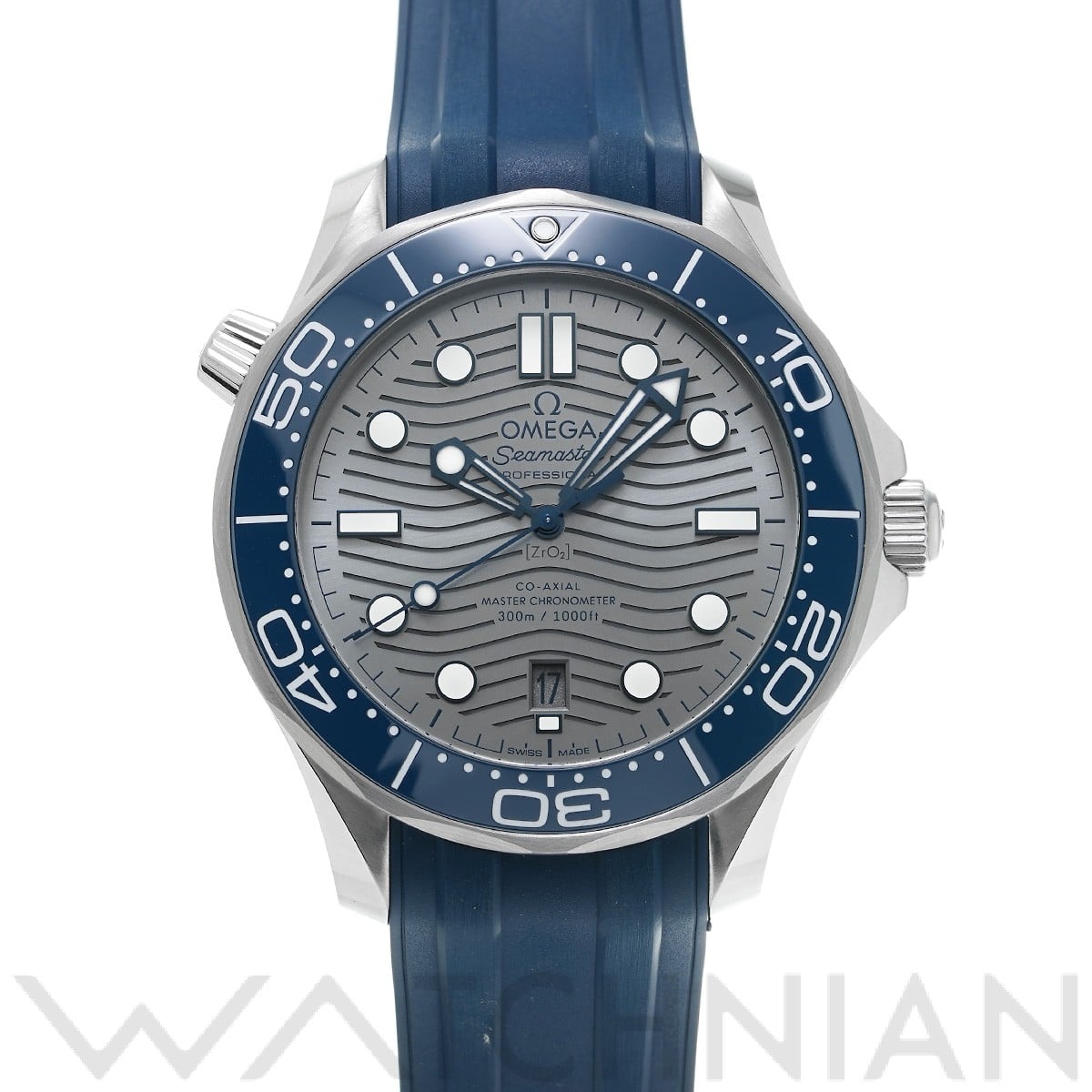 オメガ / OMEGA シーマスター ダイバー300 コーアクシャル マスタークロノメーター 210.32.42.20.06.001 グレー メンズ 時計 【中古】【wristwatch】