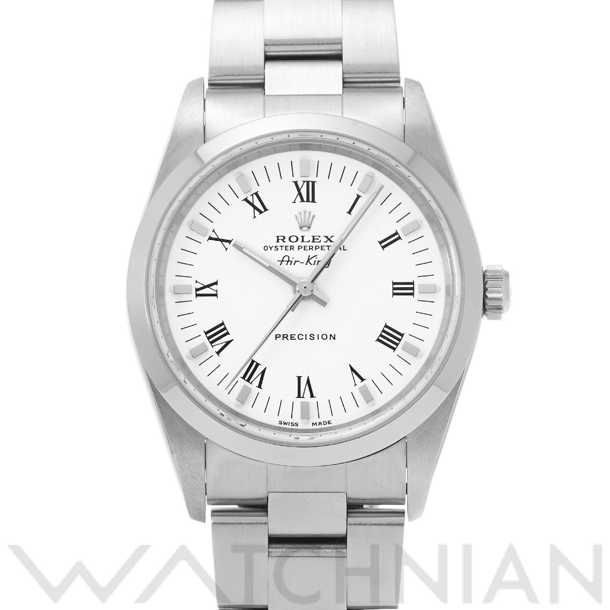 ロレックス エアキング 14000M ホワイト メンズ 時計 【中古】【wristwatch】