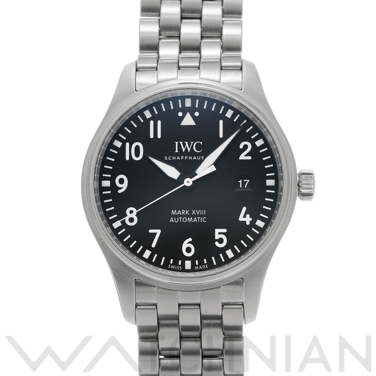 IWC パイロットウォッチ マーク XVIII IW327011 ブラック メンズ 時計 【中古】【wristwatch】