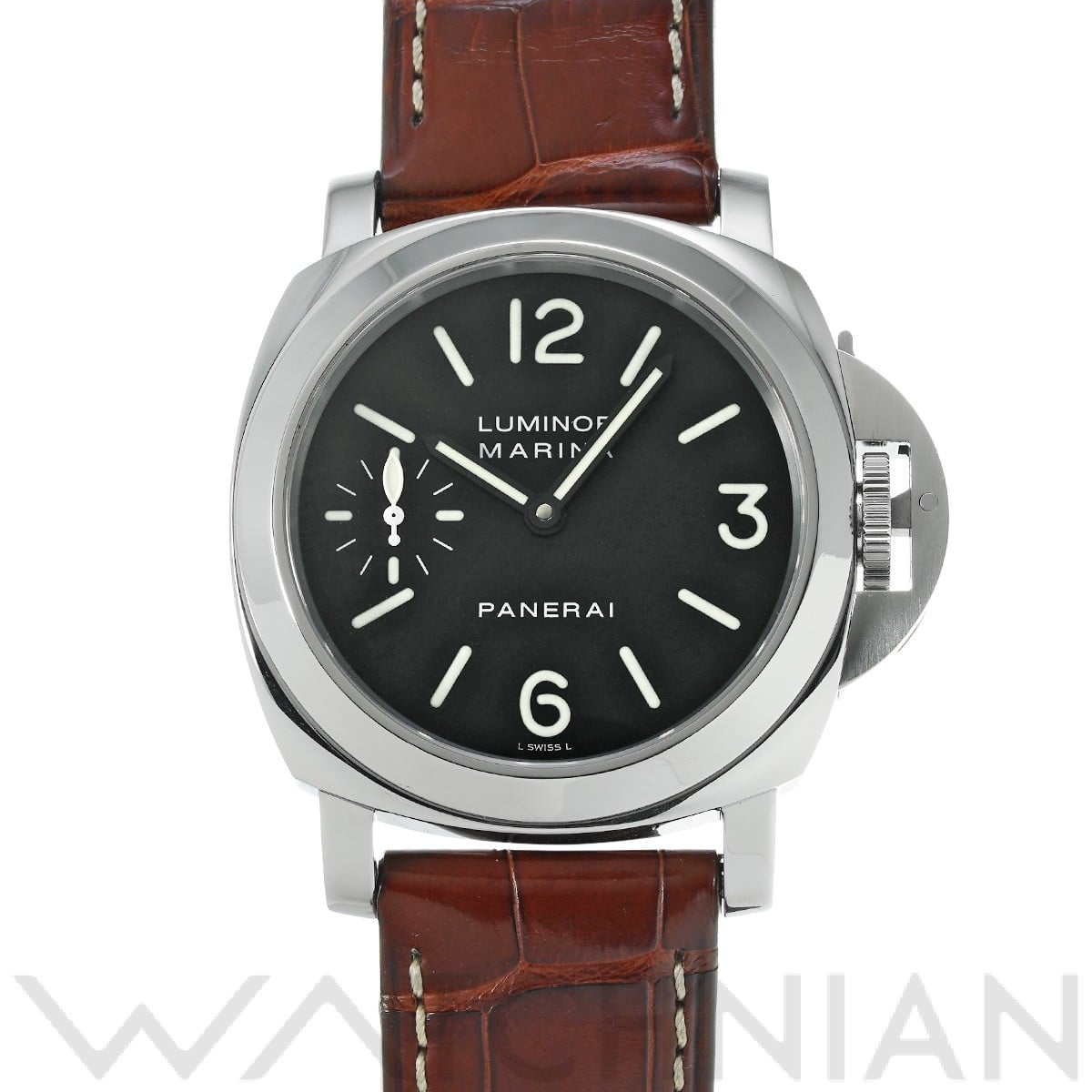 パネライ / PANERAI ルミノールマリーナ PAM00111 ブラック メンズ 時計 【中古】【wristwatch】