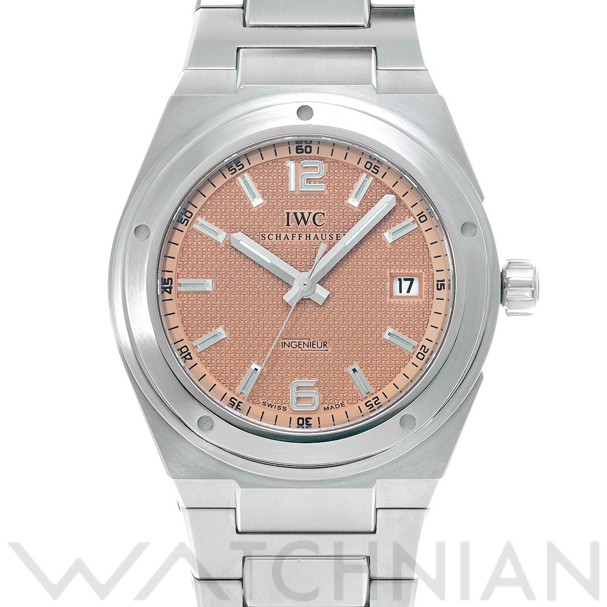 IWC インヂュニア オートマティック IW322711 ピンク メンズ 時計 【中古】【wristwatch】