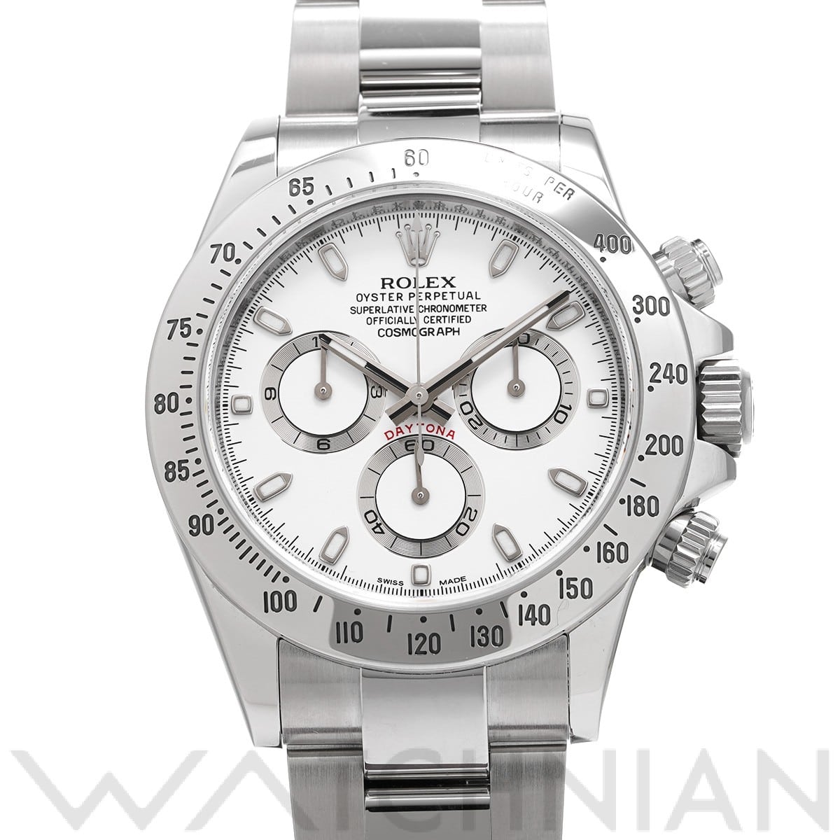 ロレックス コスモグラフ デイトナ 116520 ホワイト メンズ 時計 【中古】【wristwatch】