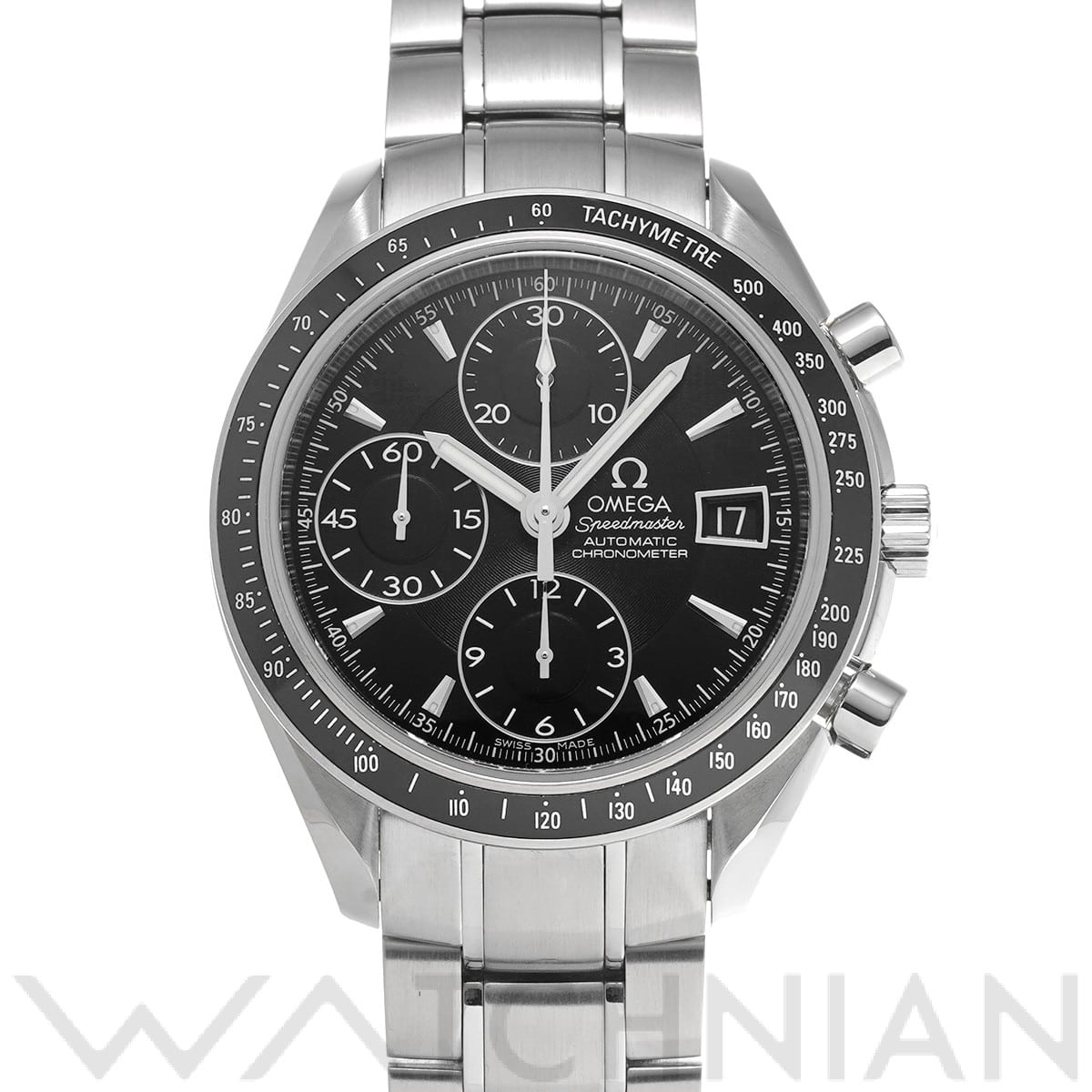 オメガ スピードマスター デイト 3210.50 ブラック メンズ 時計 【中古】【wristwatch】