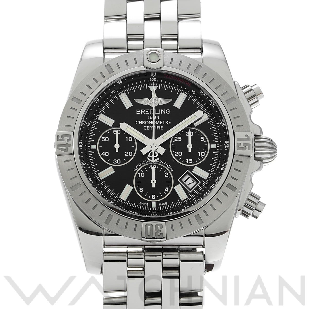 ブライトリング クロノマット 44 スペシャル AB011511/BF70 ブラック メンズ 時計 【中古】【wristwatch】