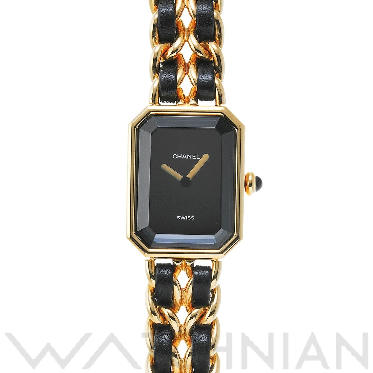 シャネル / CHANEL プルミエール M H0001 ブラック レディース 時計 【中古】【wristwatch】