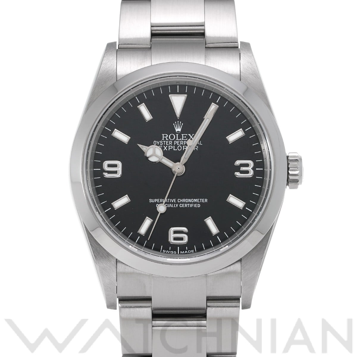 ロレックス エクスプローラー 114270 ブラック メンズ 時計 【中古】【wristwatch】