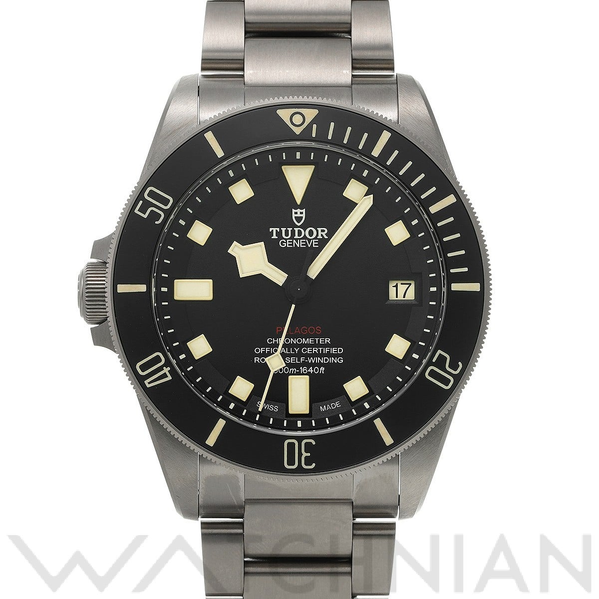 チューダー / チュードル / TUDOR ペラゴス LHD レフトハンド 25610TNL ブラック メンズ 時計 【中古】【wristwatch】