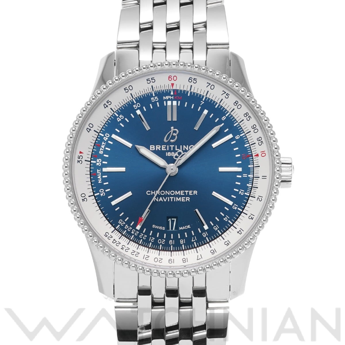 ブライトリング / BREITLING ナビタイマー オートマチック 41 A17326211C1A1 ブルー メンズ 時計 【中古】【wristwatch】