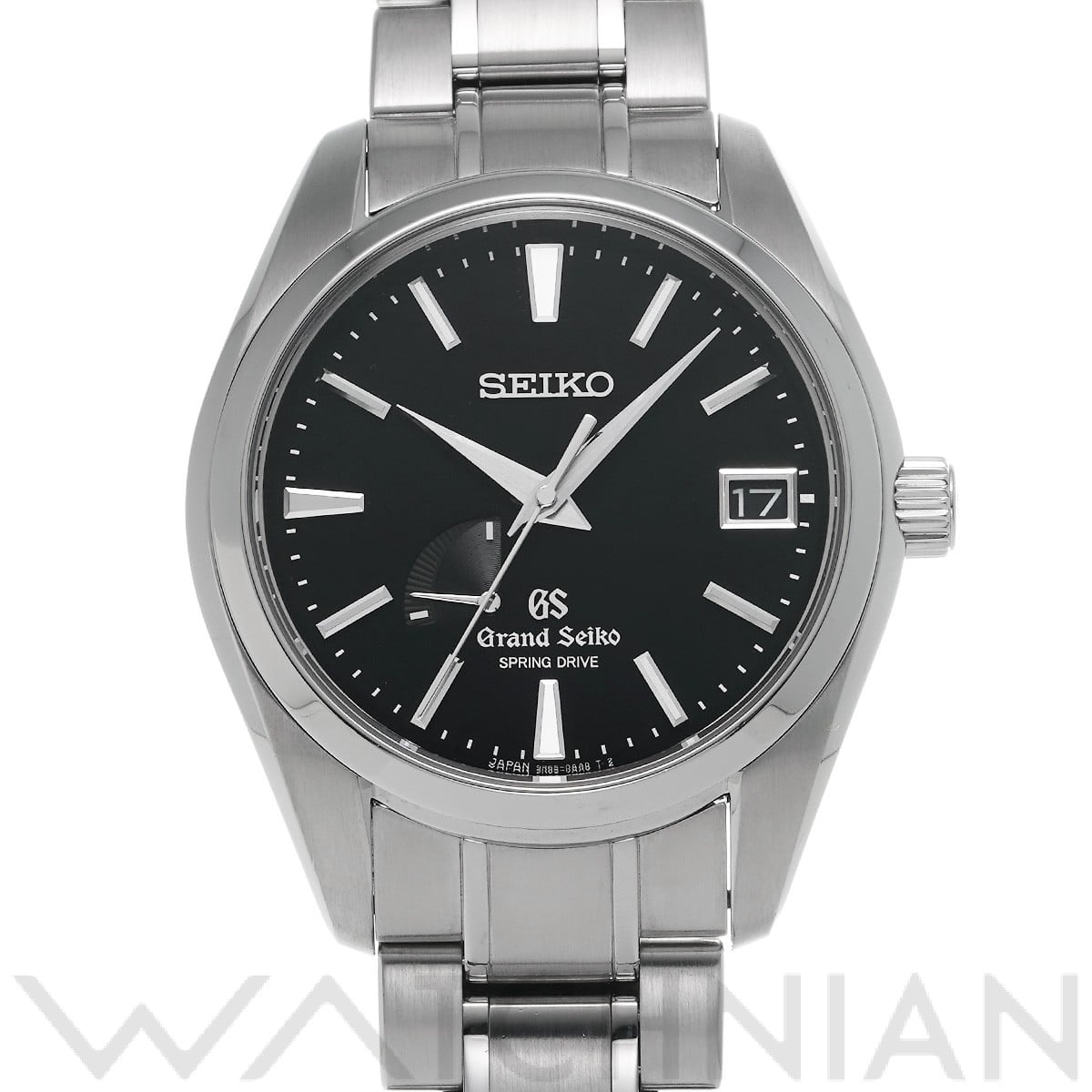 グランドセイコー / Grand Seiko スプリングドライブ SBGA003 ブラック メンズ 時計 【中古】【wristwatch】